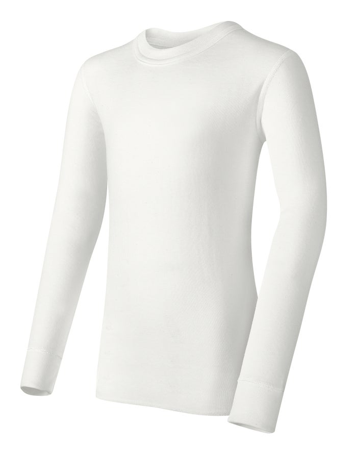 Sudadera Con Capucha Champion Niña - Duofold Thermal Crew ( Blancas ) 7426953-QI